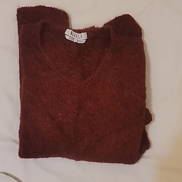 Marella made I. Italy vneck sweater size large - Picture 8 of 8